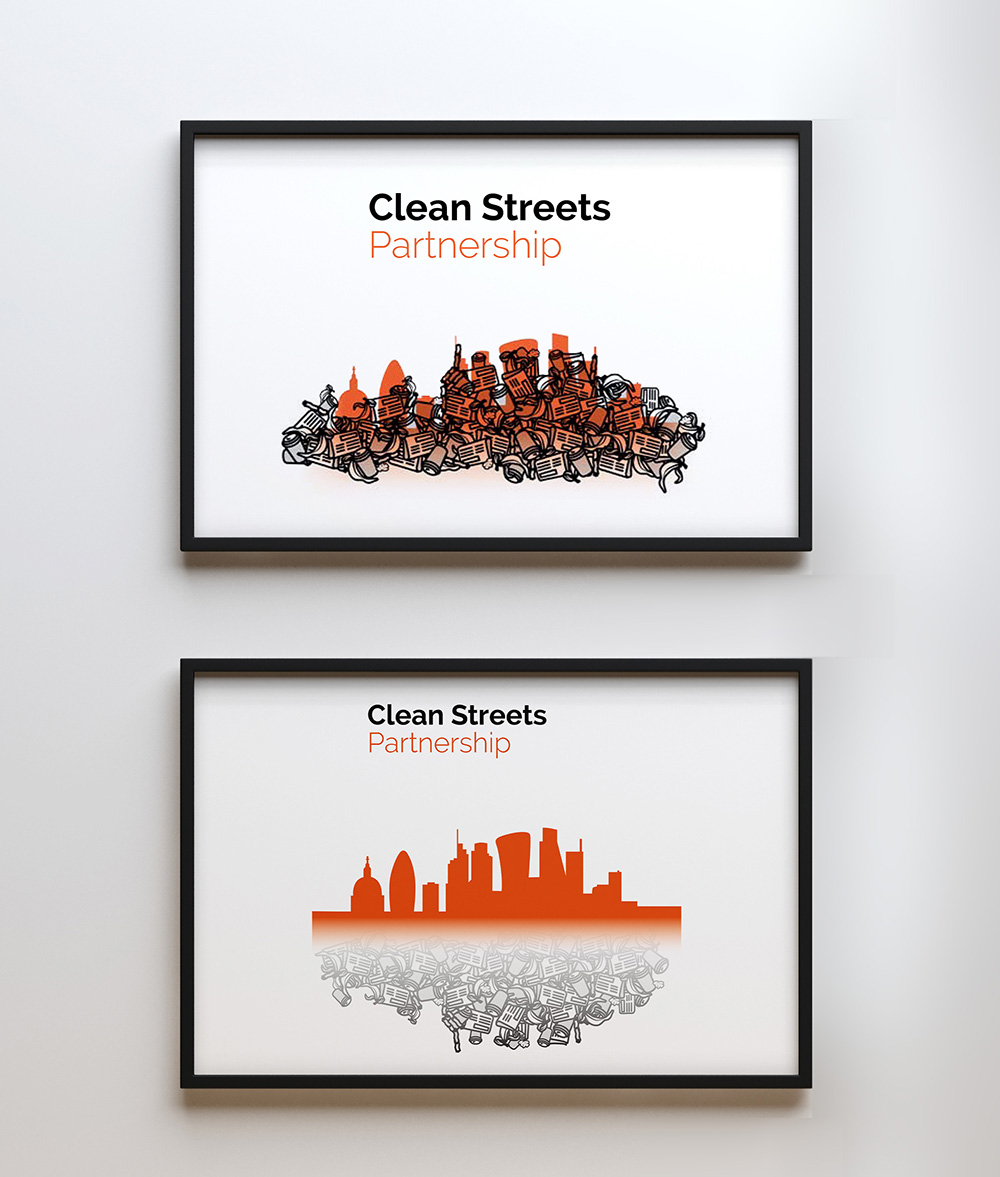 Clean streets branding
